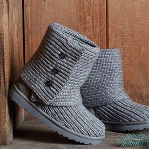 Knitted Ugg boots